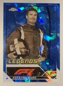 David Coulthard 2023 Topps Edición Cromo Zafiro Fórmula 1 Leyendas #200 COMO NUEVO - Imagen 1 de 2