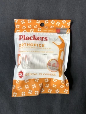 Plackers Orthopick Dental Flossers for Braces (36ct.) - Image 1 of 2