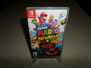 Super Mario 3D World + Bowser's Fury Nintendo Switch Game Complete In Case - Picture 1 of 3