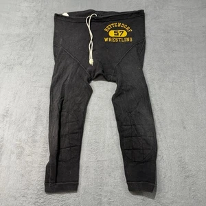 True Vintage 50s 60s Champion Expansion Gusset Sweatpants 30 Black USA - Picture 1 of 5