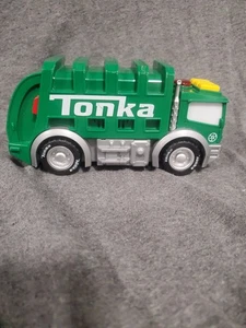 Tonka Toy Garbage Truck With 3 Different Sounds With Lights ,Wheels Move - Picture 1 of 4