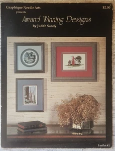Vintage Graphique Needle Arts #2 Award Winning Designs Counted Cross Stitch - Picture 1 of 3
