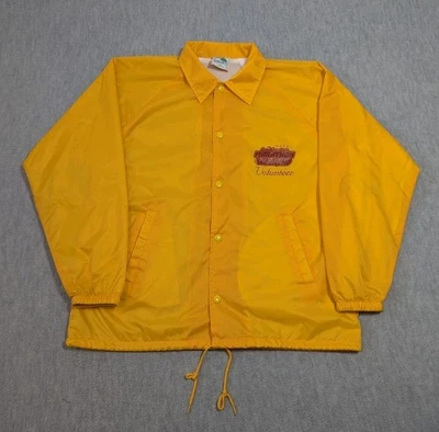 Vintage Walt Disney World Marathon Weekend Volunteer Wind Jacket Sponsored Gear - Image 1 of 4