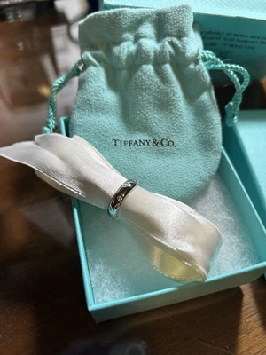 Tiffany & Co Etoile Ring Size 4 Platinum - Image 1 of 4