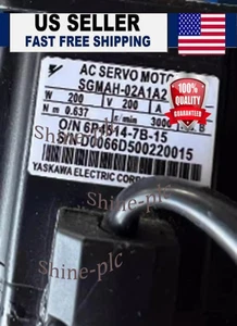 New In Box YASKAWA SGMAH-02A1A21D Servo Motor SGMAH02A1A21D - Picture 1 of 10