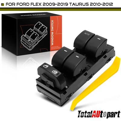 Window Switch for Ford Flex 2009-2019 Taurus 2010-2012 Front Driver Left Side - Image 1 of 4