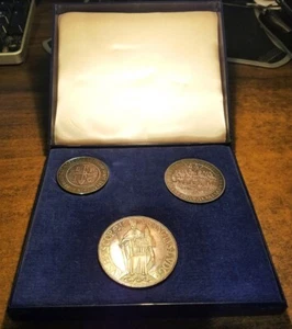1670-1680 (1974-1975 RESTRIKES) SILVER THALER WERDEN & HELMSTEDT ESSEN (W=88.3g) - Picture 1 of 11