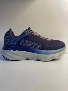 Hoka One One Bondi 6 Blue Pink women - Size 6 D - Picture 1 of 19