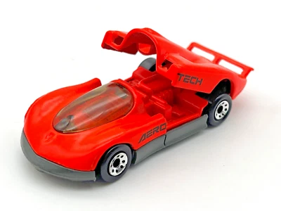 Matchbox MB62 1989 Oldsmobile Aerotech Orange Opening Trunk in PVC Box - Image 1 of 4