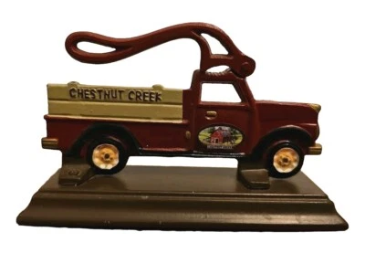 Vintage/Retro Truck Chestnut Creek Nut Cracker Cast Iron Collectible Winter - Image 1 of 4