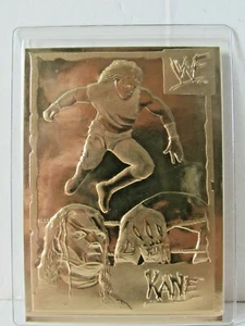 Kane WWE Wrestling Danbury Mint 22KT Gold Card Cards #10 - Imagen 1 de 3