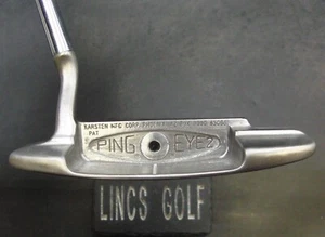 Refurbished Ping Eye 2 Black Dot Putter 89cm Playing Length Steel Shaft - Picture 1 of 11