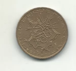 A HIGH GRADE AU 1977 FRANCE 10 FRANCS COIN-FEB621 - Picture 1 of 2