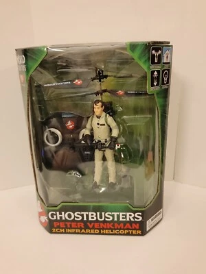 Ghostbusters helicopter with Peter Venkman 2ch Remote Control Helicopter Toys rc - Image 1 of 4