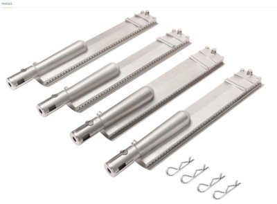 4 Set Heavy Duty Cast 304 Grill Burners for B...