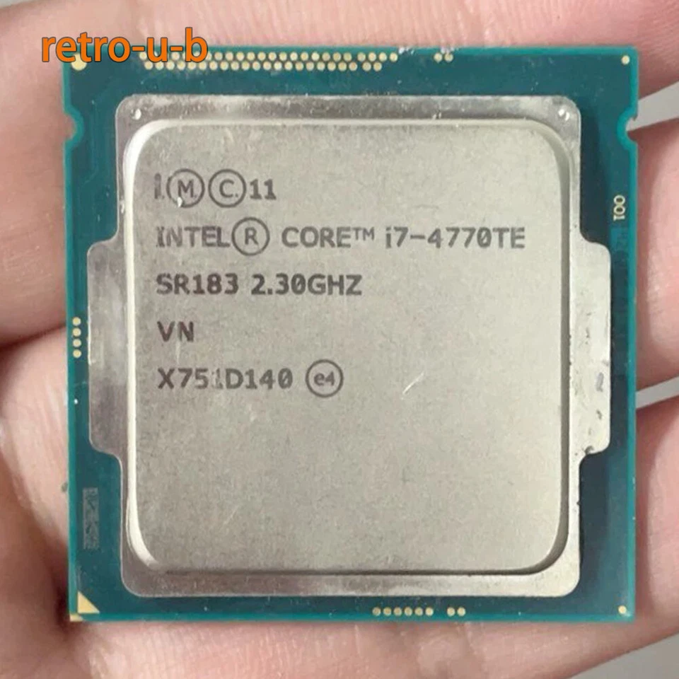 Intel Core i7-4770TE FCLGA1150 2.3GHz 4C/8T 8MB 5GT/s 45W CPU Processor - Image 1 of 1