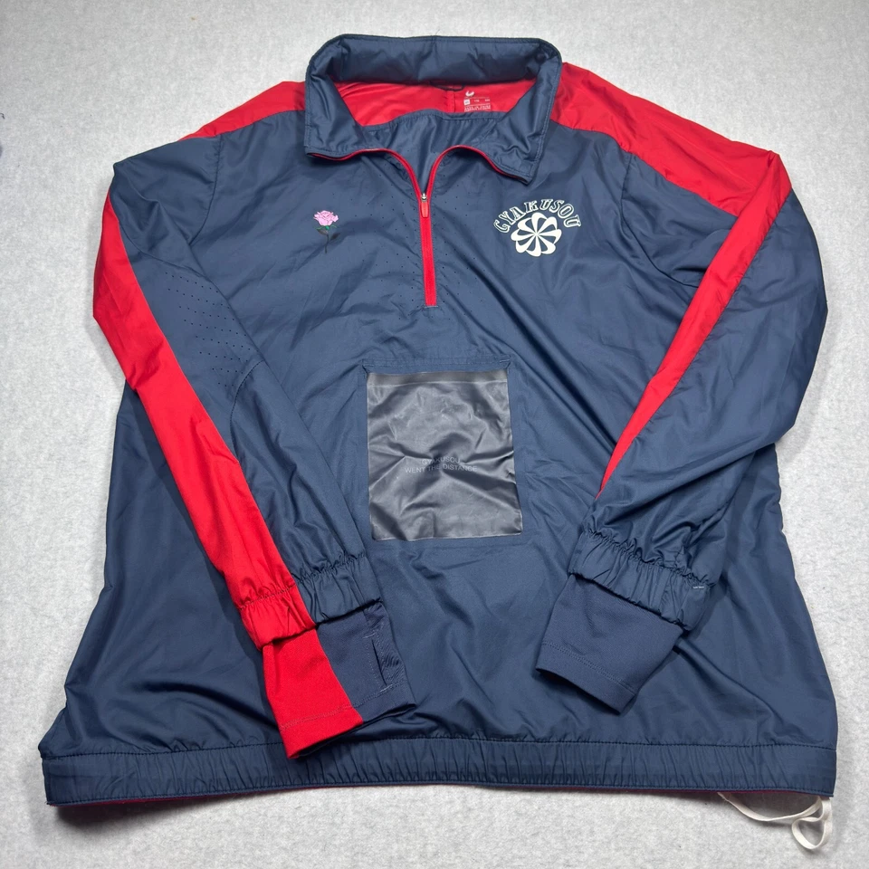 Nike x Undercover 夹克 男式 尺码 XXL Gyakusou Team Nike Lab 连帽衫 罕见 海军蓝 — 第 1/4 张图片