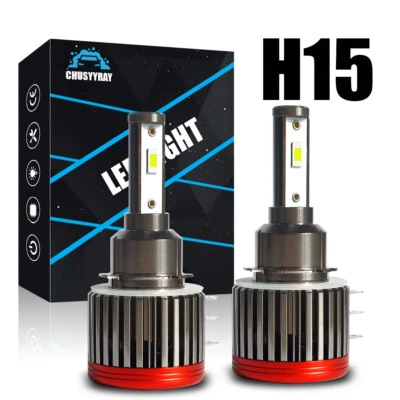 H15 LED Headlight Kit High Beam DRL For Mercedes Benz CLA250 CLA45 AMG 2014-2016 - image 1 of 4