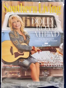 NEW SOUTHERN LIVING MAGAZINE JANUARY FEBRUARY 2025 DOLLY PARTON, HTF SEALED - Imagen 1 de 1