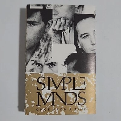 SIMPLE MINDS - 'Once Upon A Time' Cassette Tape Album 1985 VIRGIN RECORDS - Image 1 of 4