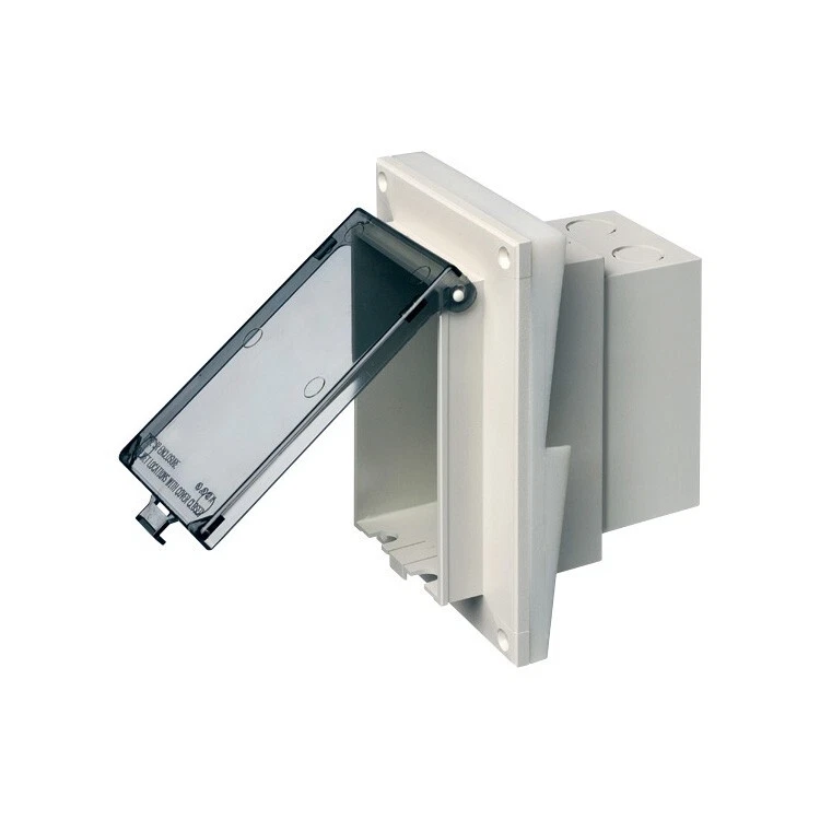 Arlington DBVR141C 1/2'' Siding Lap Low-Profile Vertical Box for Retrofit