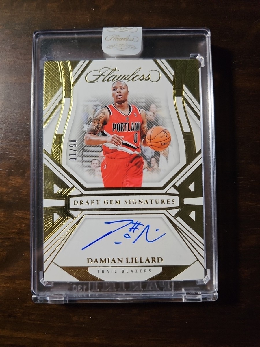 Panini Damian Lillard Basketball Autographed Sports Trading