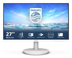 Philips V Line 271V8AW/00 68.6 cm (27") 1920 x 1080 pixels Full HD LCD White - Picture 1 of 1