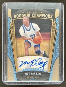 2015 UPPER DECK MULTI-SPORT GOODWIN CHAMPIONS NICK VAN EXEL AUTO #A-NV AUTO - Picture 1 of 10