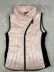 Calvin Klein Performance Women’s Premium Puffer Vest Pale Pink/black Size L - Picture 1 of 6