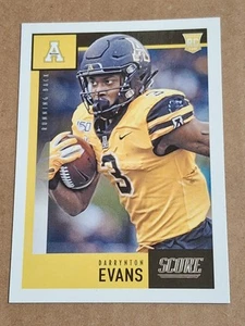2020 DARRYNTON EVANS SCORE NFL ROOKIE RC CARD #370 APPALACHIAN STATE TITANS - Bild 1 von 2