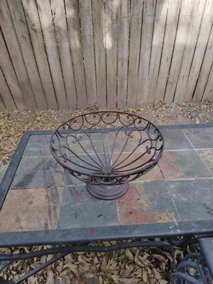 Vintage Iron Plant Stand - image 1 of 4