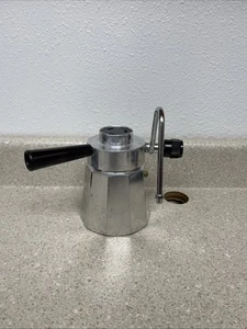 Graziella Cappuccino Brevetti Bialetti Stovetop Espresso Maker Milk Frother Mint - Picture 1 of 8