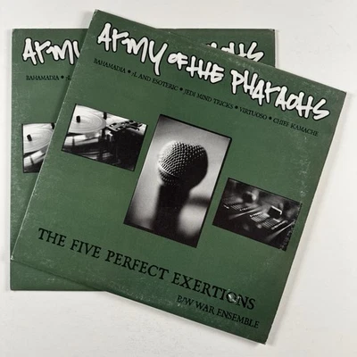 ARMY OF THE PHARAOHS “THE 5 PERFECT EXERTIONS” COLLAB  - DOUBLES! - 12” - VG/G Foto 1 de 3
