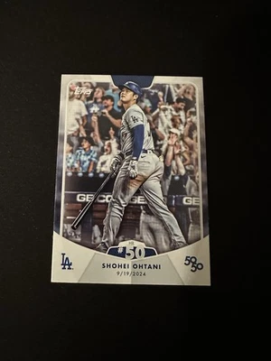 2024 Topps 50/50 - Shohei Ohtani HR #50 - Image 1 of 4