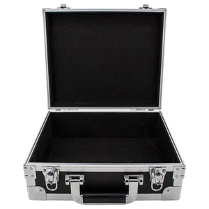 Large Hard Aluminium Flight Case Universal DJ Equipment Camera Secure Box - Picture 1 of 6