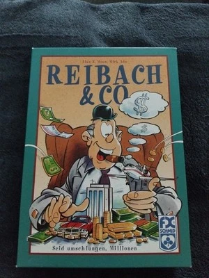 Reibach & Co FX Schmid Gesellschaftsspiel Kartenspiel vollständig 1995 ab 12 - Bild 1 von 4