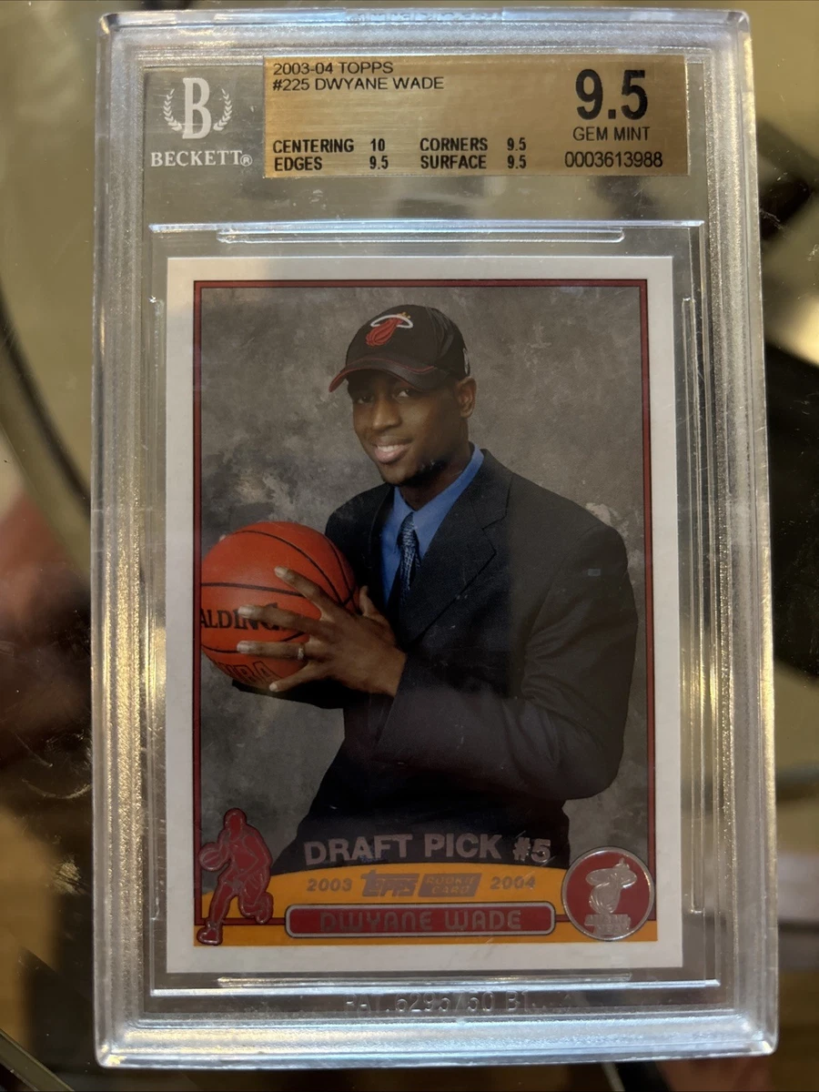 Topps Dwyane Wade Basketball Rookie Sports Trading Cards