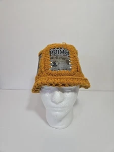 Vintage Homemade Crochet Bucket Hat Primo Hawaiian Beer One Size - Picture 1 of 12