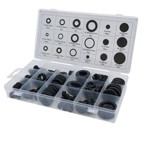 Automotive Wiring Protection 125Pcs Rubber Blanking Grommet Assorted Kit - Picture 1 of 17