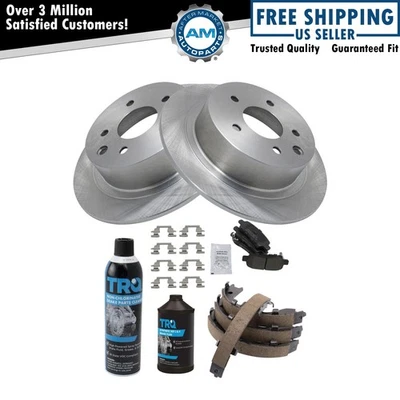 Rear Brake Pad & Rotor Kit Fits 2002-2021 Nissan Altima 2004-2018 Maxima - Image 1 of 4
