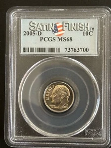 2005–D 10c PCGS MS# 73763700 Satin Finish - Picture 1 of 3