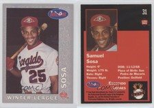 1993 Lime Rock Dominican Winter League Sammy Sosa #31