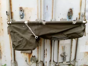 Ex-Army Canvas Sink / Basin Unit With Steel Frame Willy's Jeep or Landrover Part - Picture 1 of 10