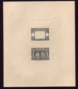 HONDURAS 1946 DISEÑO DE ARMAS 1 L A PRUEBA DE TROQUELES - Imagen 1 de 1
