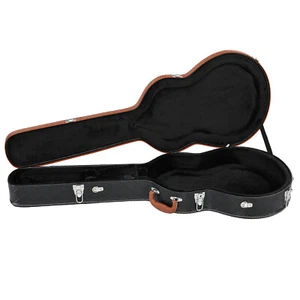 Ktaxon High-End Fine-Grain PU Leather Hard Case for 335 Style Semi-Hollow Guitar - Picture 1 of 8