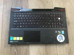 Lenovo Y50-70 Y70-70 Y50-70AM-IFI ISE Palmrest Touchpad & Keyboard For parts - Picture 1 of 15