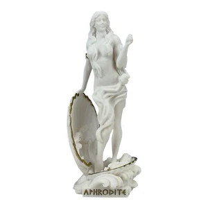 Birth of Goddess Aphrodite Greek Roman Goddess Statue Sculpture Figure 6.69 in - Picture 1 of 3