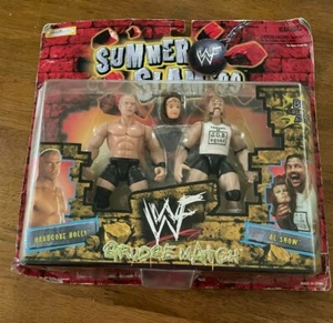 VINTAGE Hardcore Holly Vs Al Snow Summer Slam 99 Jakks - Picture 1 of 9