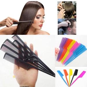 5-10Pcs Friseurbedarf Salon Haarkamm Stielkamm Kämme Frisur Griffkamm V1K4 B7H5 - Picture 1 of 14