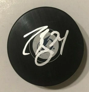 ZACH BOGOSIAN SIGNED TAMPA BAY LIGHTNING HOCKEY PUCK W/ CASE COA - Picture 1 of 1